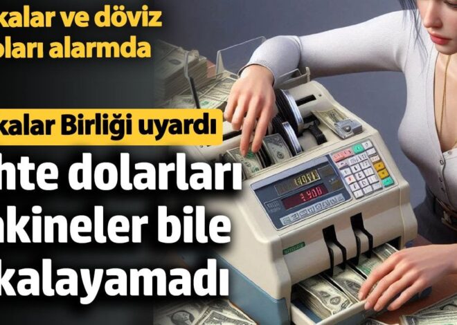 Banka ve döviz bürolarında alarm! Sahte dolarları para sayma makineleri bile yakalayamadı